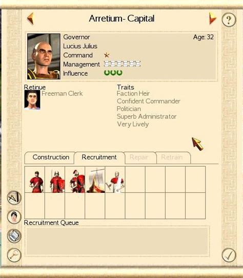 rome total war general traits|For those who want to know about General's and traits etc .